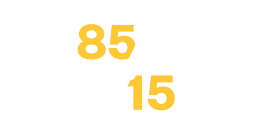 85/15